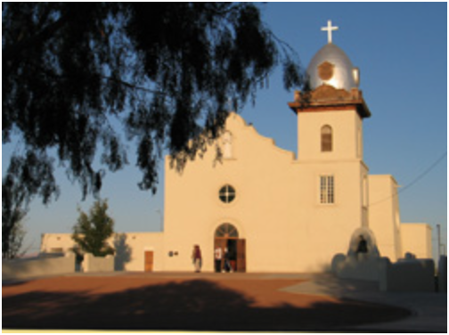 Ysleta mission in El Paso